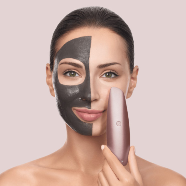 Фото - Безконтактна магнітна пілінг маска для обличчя GESKE Touchless Magnetic Peeling Mask 5 в 1 пудровий (GK000005SL01)