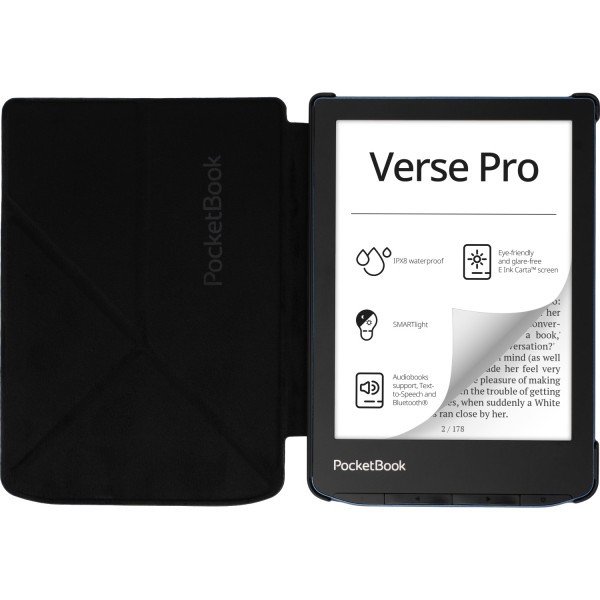 Фото - Чехол для электронной книги PocketBook 6'' Origami cover PB629/634 Black (H-SO-634-K-WW)