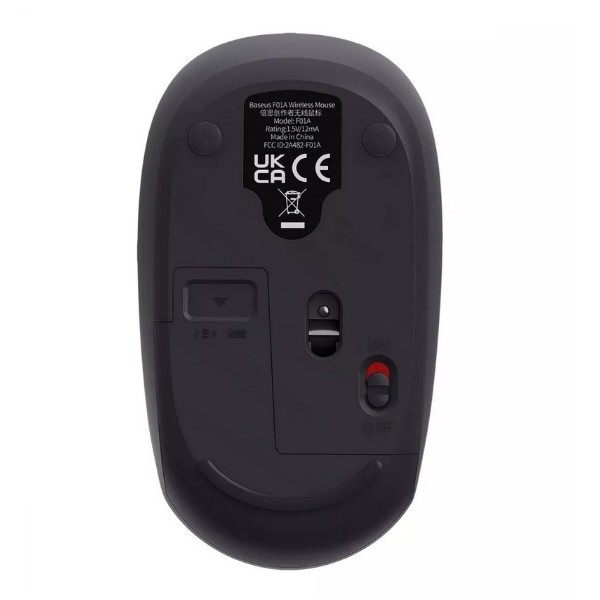 Фото - Миша бездротова Baseus F01A Wireless Mouse Frosted Gray (B01055502833-00)