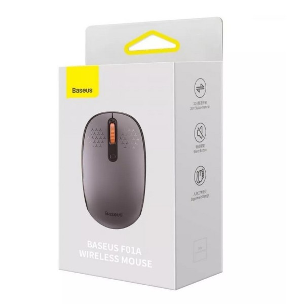 Фото - Миша бездротова Baseus F01A Wireless Mouse Frosted Gray (B01055502833-00)