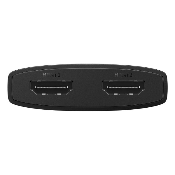 Фото - Перехідник HDMI Baseus AirJoy Series 2-in-1 Bidirectional HDMI Switch Cluster Black (B01331105111-00)
