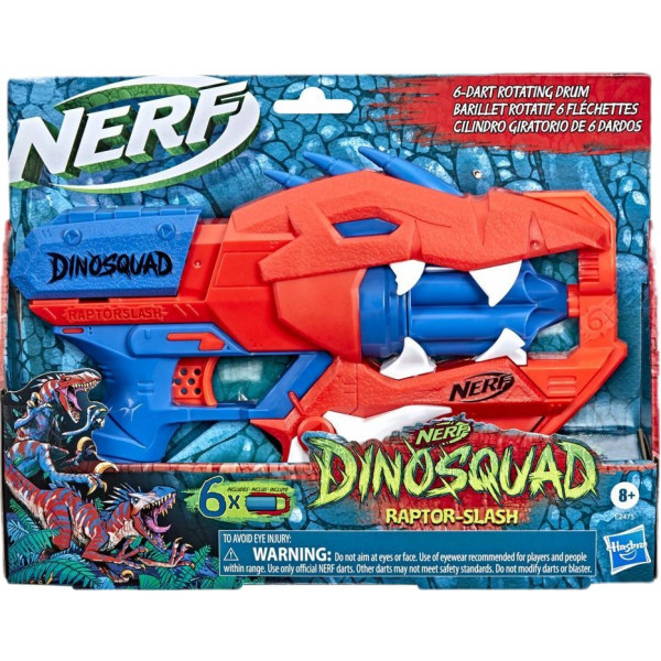 Фото - Бластер багатозарядний Hasbro DINO SQUAD "Раптор Слєш" (F2475)