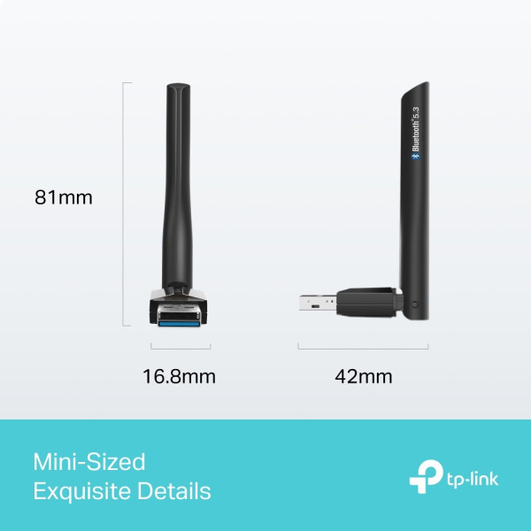 Фото - Адаптер мережі Bluetooth USB TP-Link UB500 Plus