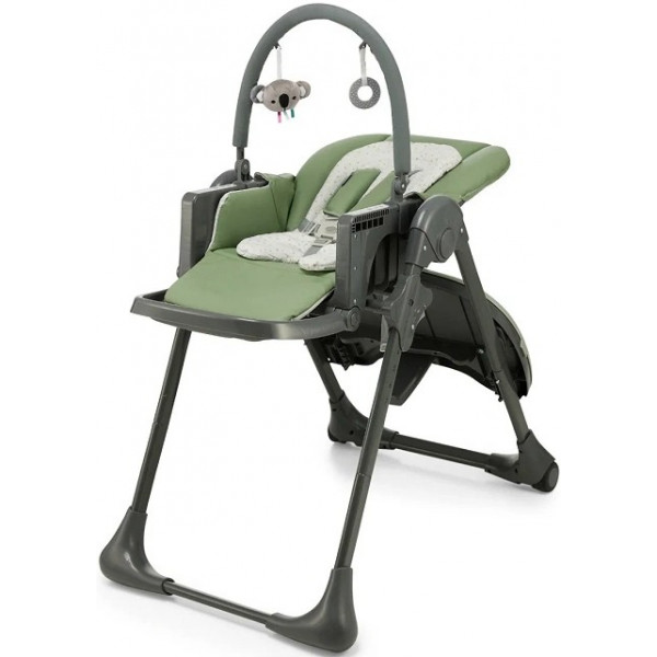 Фото - Стільчик для годування класичний Kinderkraft Tummie Green (KHTUMM00GRE0000)
