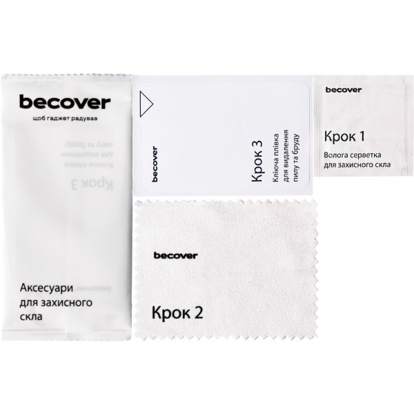 Фото - Захисне скло для смартфону BeCover for Apple iPhone 17 Black (714076)