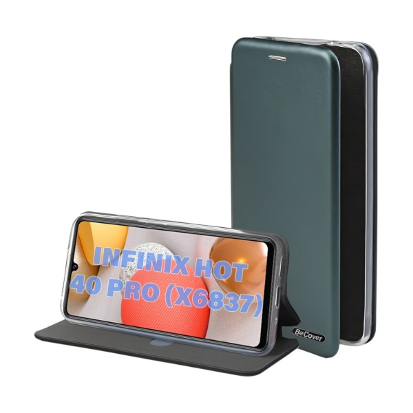 Фото - Чехол для смартфона BeCover Exclusive for Infinix Hot 40 Pro (X6837) Dark Green (711156) Фото - Чехол для смартфона BeCover Exclusive for Infinix Hot 40 Pro (X6837) Dark Green (711156)