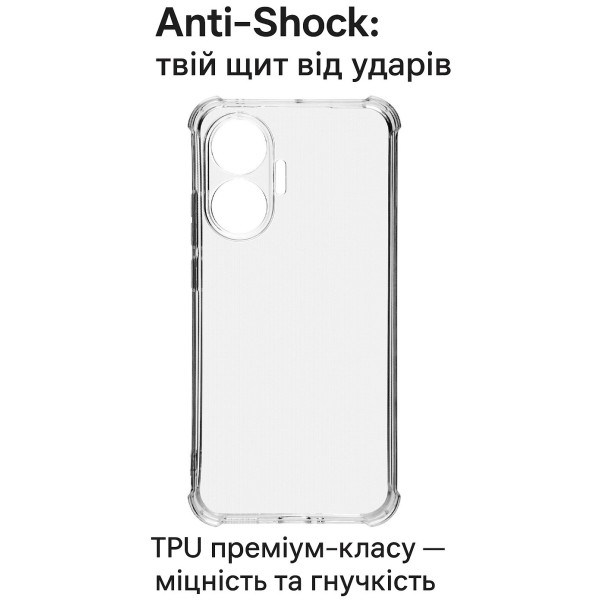 Фото - Чохол для смартфону BeCover for Poco F7 Clear (713807)