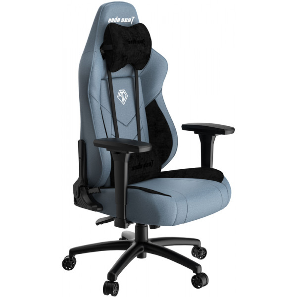 Фото - Крісло для геймерів Anda Seat T Compact Blue/Black Size L (AD19-01-SB-F)