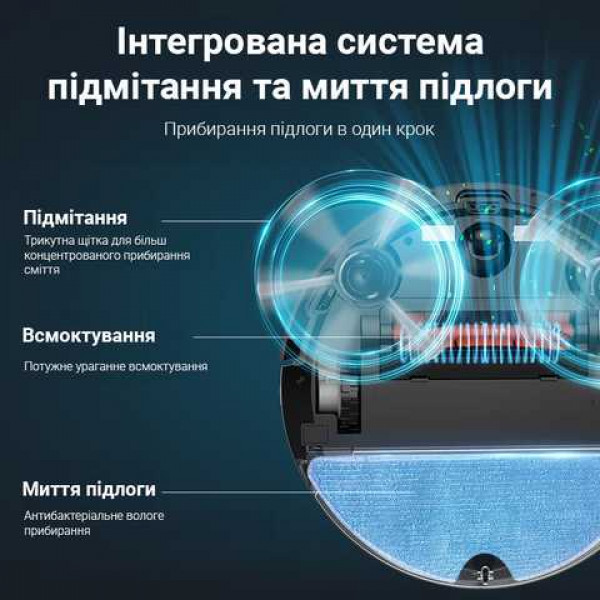 Фото - Робот-пилосос миючий INSPIRE B11PRO White