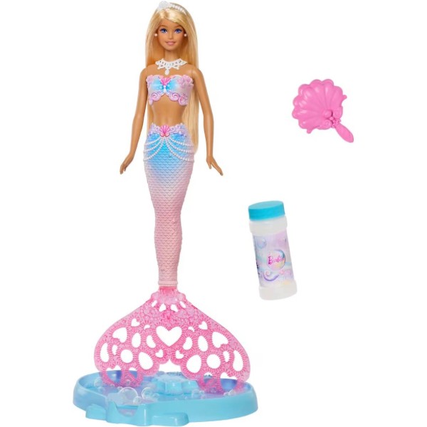 Фото - Ляльковий набір Barbie русалонька "Бульбашкове шоу" серії "Фантастичний світ" (JLW56) Фото - Ляльковий набір Barbie русалонька "Бульбашкове шоу" серії "Фантастичний світ" (JLW56)