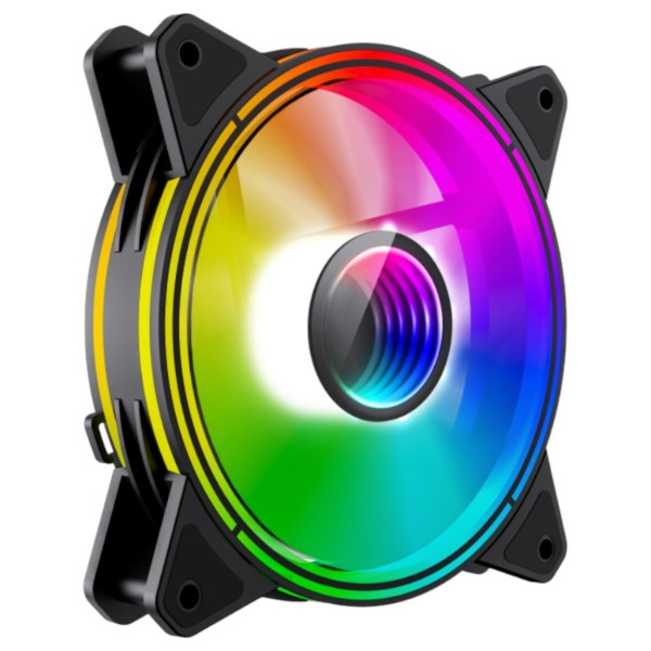 Фото - Корпусный вентилятор Gamemax FN-12Rainbow-Q-Infinity