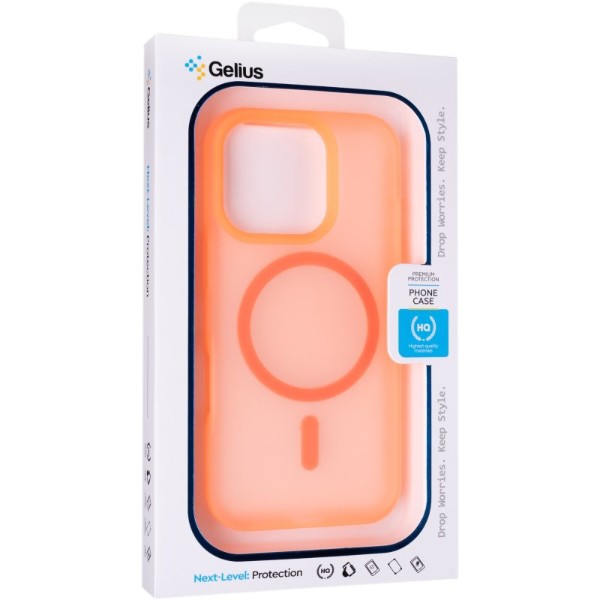 Фото - Чохол для смартфону Gelius AirLight (MagSafe) for iPhone 16 Pro Orange (102515)