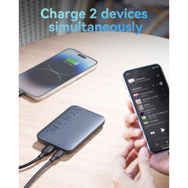 Фото - Батарея мобільна Voltme Hypercore 10K Power Bank 10 000mAh Deep Blue (B2009)