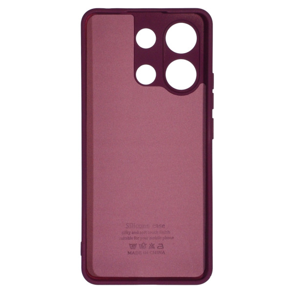 Фото - Чехол для смартфона Zarmans Soft Touch for Xiaomi Redmi Note 13 Pro 4G Burgundy (000002111)