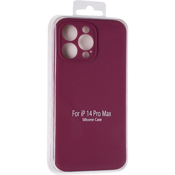 Фото - Чехол для смартфона Gelius Original Full Soft Case for iPhone 14 Pro Max Marsala (91325)