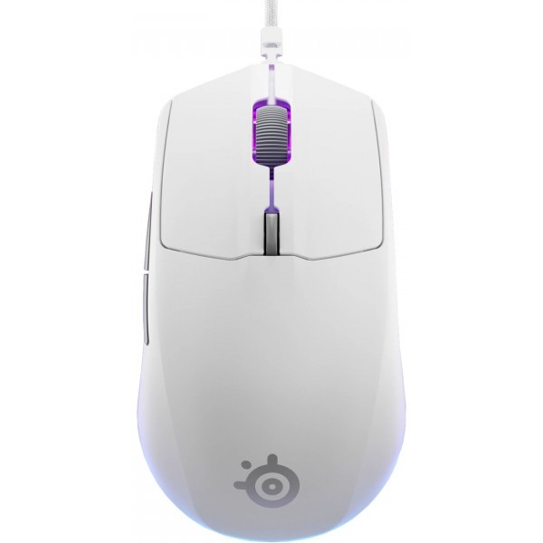 Фото - Мышь проводная игровая SteelSeries Rival 3 Gen 2 RGB White (62516) Фото - Мышь проводная игровая SteelSeries Rival 3 Gen 2 RGB White (62516)
