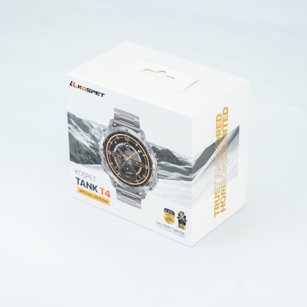 Фото - Смарт-годинник KOSPET TANK T4 SE SILVER