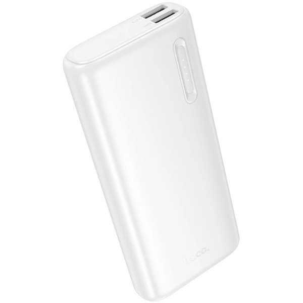 Фото - Батарея мобильная HOCO J158A Runner с LED-индикацией заряда 10000 mAh White (715659)