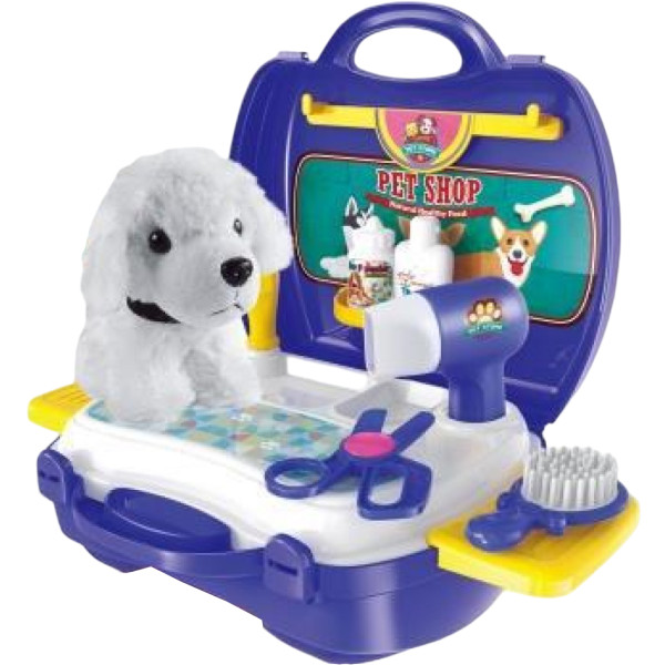 Фото - Сюжетно-рольова гра. Салон краси Bowa перукарня для тварин у валізі (8357)