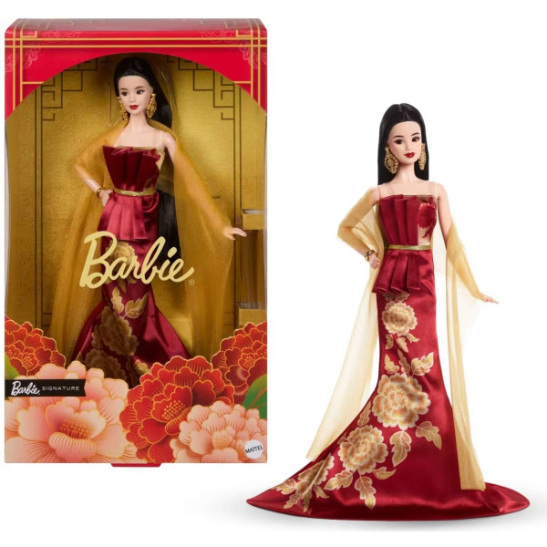 Фото - Коллекционная кукла Barbie Лунный Новый год (JJX83)