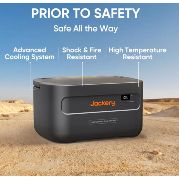 Фото - Дополнительная батарея для зарядной станции Jackery 1000 (21-0008-000010)