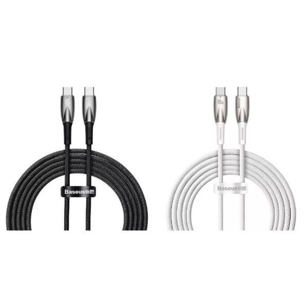 Фото - Кабель Baseus Charging Type-C to Type-C 100W 2m black (CADH000801)