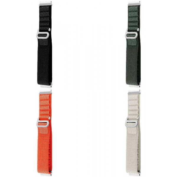 Фото - Ремінець для смарт-годинника Proove Pulse Loop 20 mm white (WBPLUW20MM14)