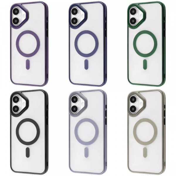 Фото - Чехол для смартфона Proove Blur Case with Magnetic Ring iPhone 16 Plus Green (PCBCIP16PL06)