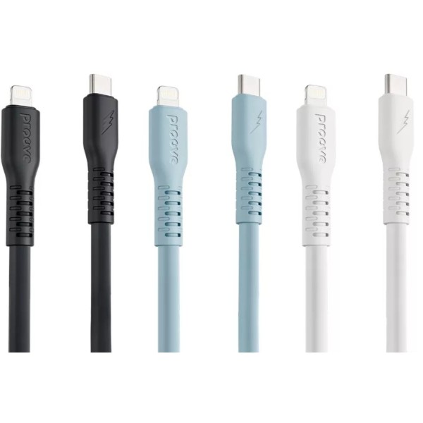 Фото - Кабель Proove Eternal Type-C to Lightning 27W 1m Light Blue (CCET27002108)