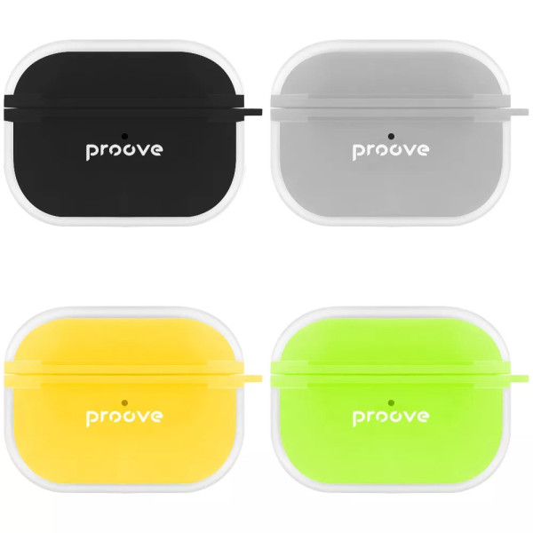 Фото - Чохол для навушників Proove Air Bump Case AirPods Pro 3 black (PCABARP30002)