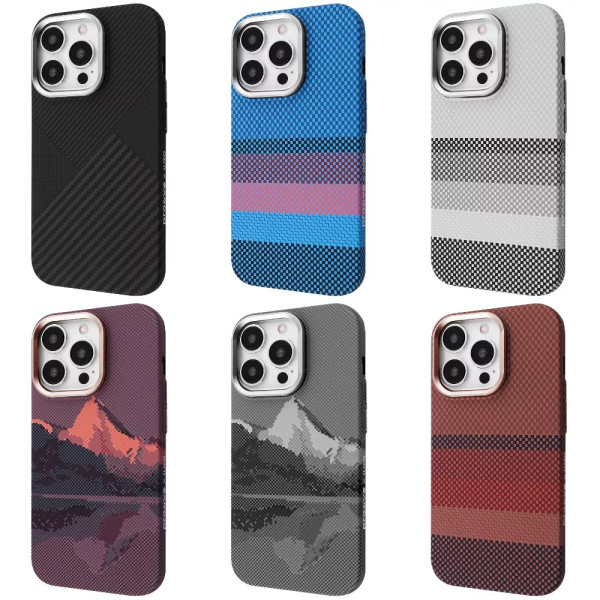Фото - Чохол для смартфону Proove Gleam Case with Magnetic Ring iPhone 16 Pro blue borders (PCGCIP16P063)