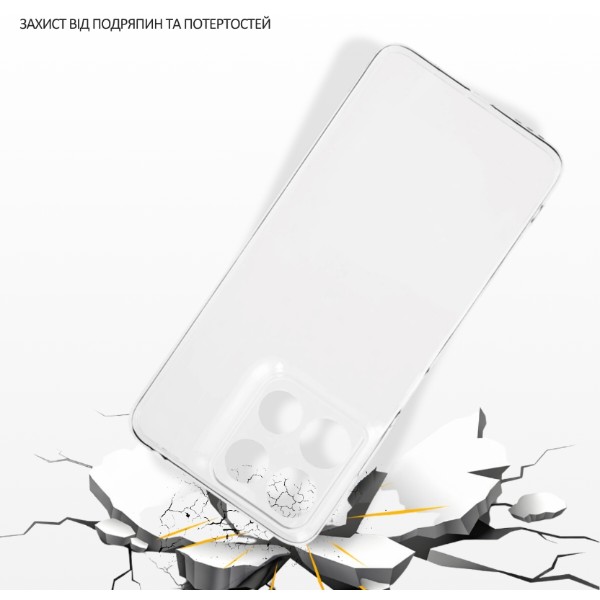 Фото - Чехол для смартфона BeCover for Motorola Moto G17 / G17 Power Transparent (716017)