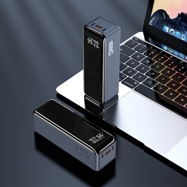 Фото - Батарея мобильная ATRIA Powerbank USB-C 30000mAh 160W Blue (WPD-160SB)