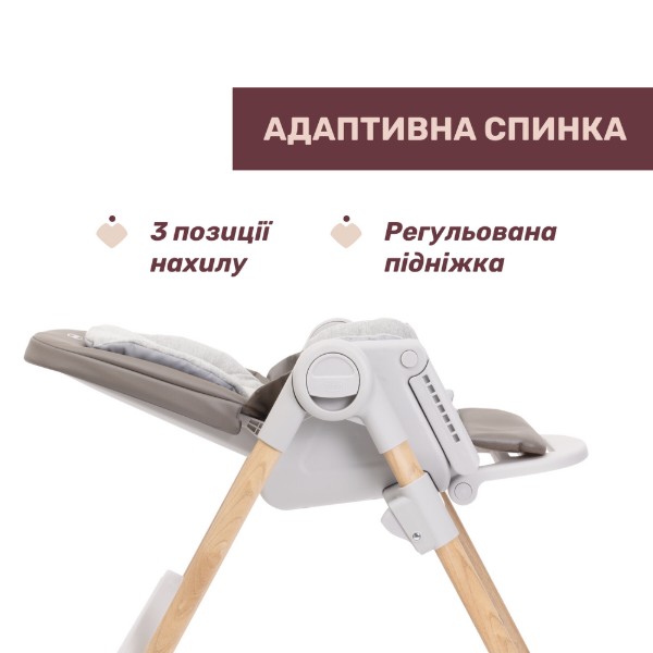 Фото - Стільчик для годування трансформер Chicco Polly Armonia, кол.61 (87140.61)