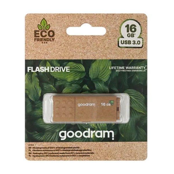 Фото - Флеш USB Goodram UME3 ECO FRIENDLY 16GB 60R/20W (UME3-0160EFR11)