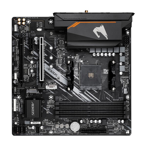 Фото - Материнская плата Gigabyte B550M AORUS ELITE AX DDR4