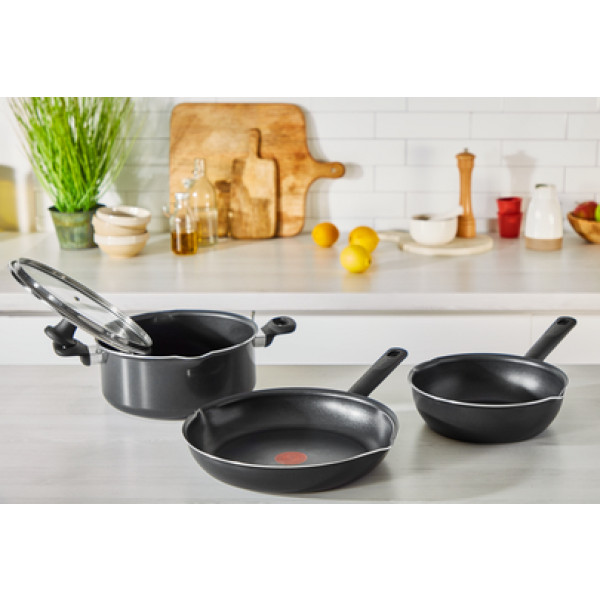 Фото - Уцінка - Сковорода універсальна Tefal B5580483 Day by Day 24 см