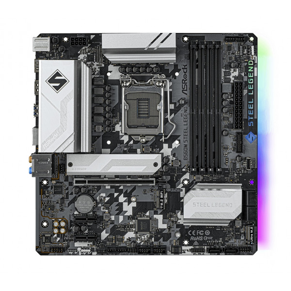 Фото - Материнська плата ASRock B560M Steel Legend