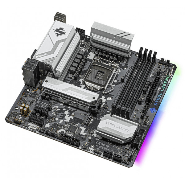 Фото - Материнська плата ASRock B560M Steel Legend