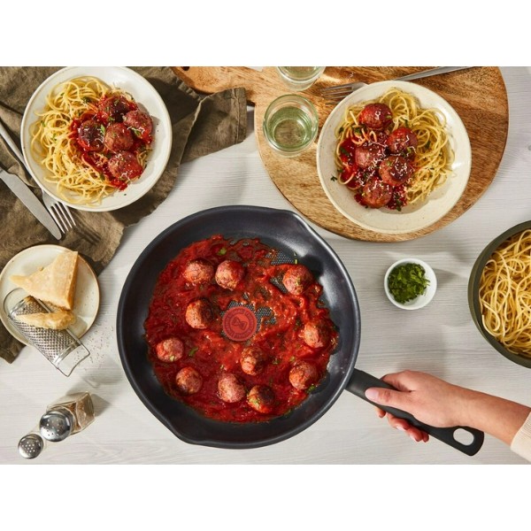 Фото - Уценка - Сковорода универсальная Tefal B5660653_SET Family Day с кр 28 см