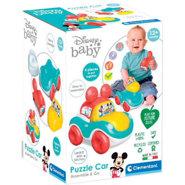 Фото - Автотранспорт Clementoni Puzzle Car серія Disney Baby (17722)