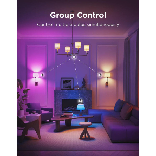 Фото - Розумна лампа Govee H600C E14 5W 450Lm 2700K-6400K White (B600CC02)