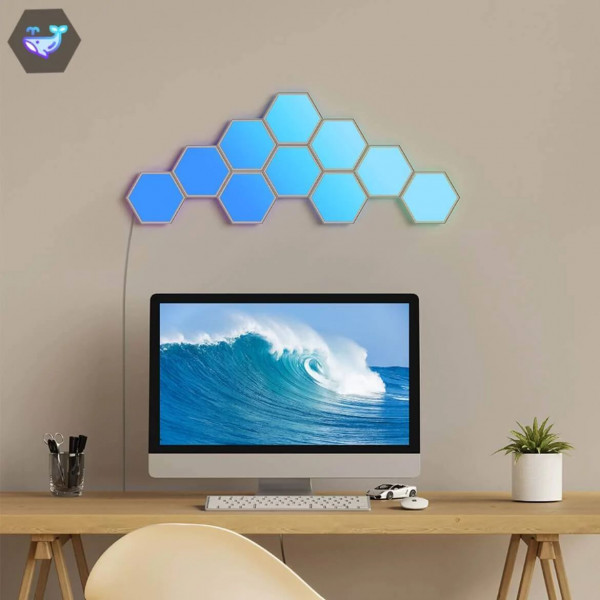 Фото - Світлодіодний світильник Govee H6061 Glide Hexa Light Panels 10шт RGB (B6061301)