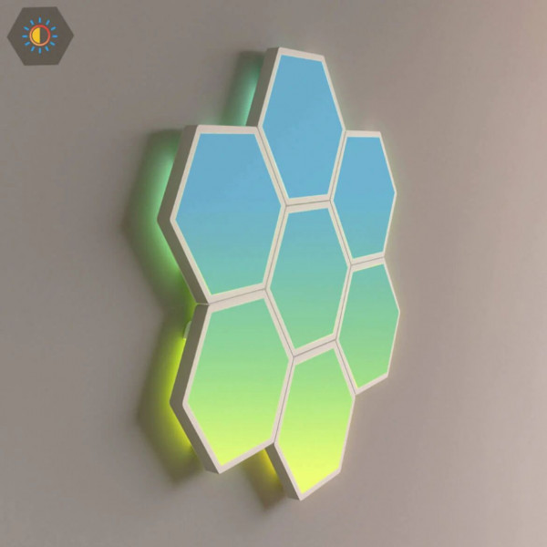 Фото - Світлодіодний світильник Govee H6061 Glide Hexa Light Panels 10шт RGB (B6061301)