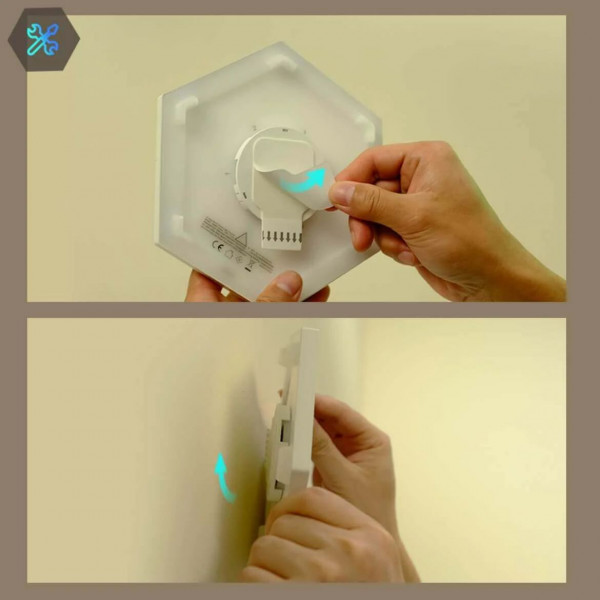 Фото - Світлодіодний світильник Govee H6061 Glide Hexa Light Panels 10шт RGB (B6061301)