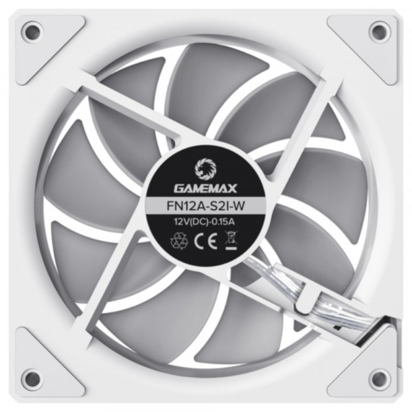 Фото - Корпусный вентилятор Gamemax FN12A-S2I-W