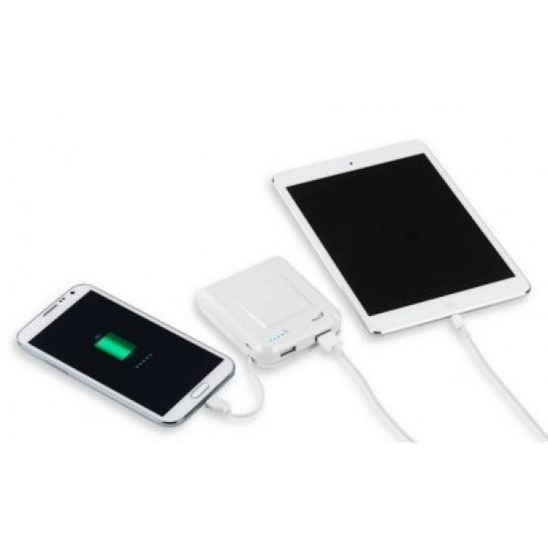Фото - Батарея мобільна Genius ECO-U700 7800 mAh White