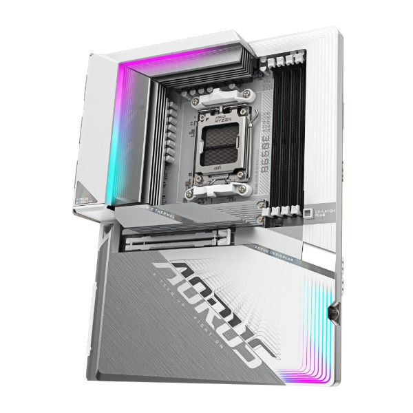 Фото - Материнська плата Gigabyte B650E AORUS STEALTH ICE