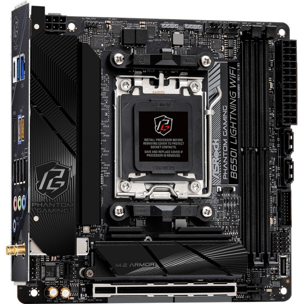 Фото - Материнська плата ASRock B650I LIGHTNING WIFI DDR5