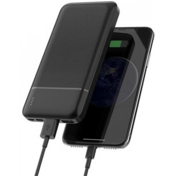 Фото - Батарея мобільна Platinet 10000 mAh Black (PMPB10W705B)